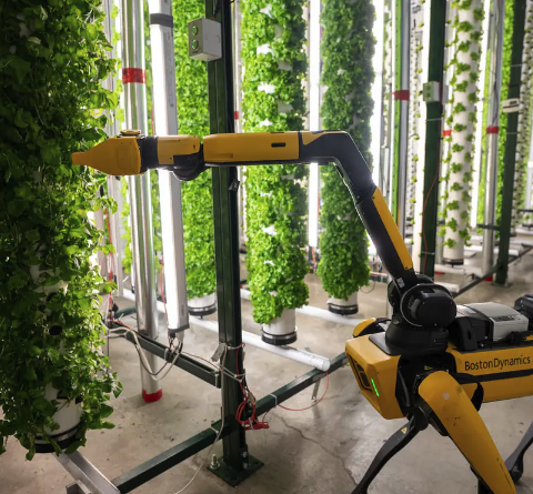 Interius Farms Vertical Farming Robotics